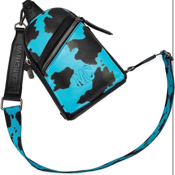 Western Cow print Crossbody Bag - Picture 5 of 7